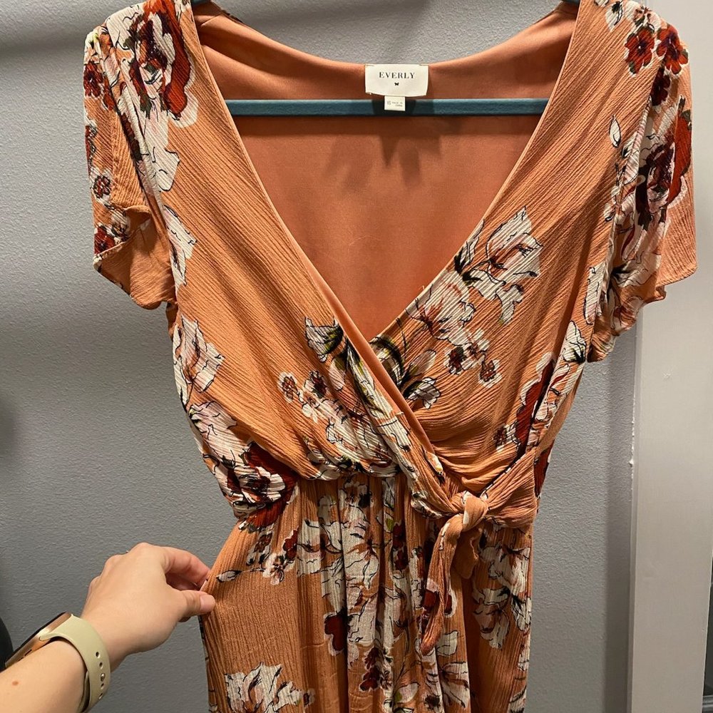 Everly Floral Romper